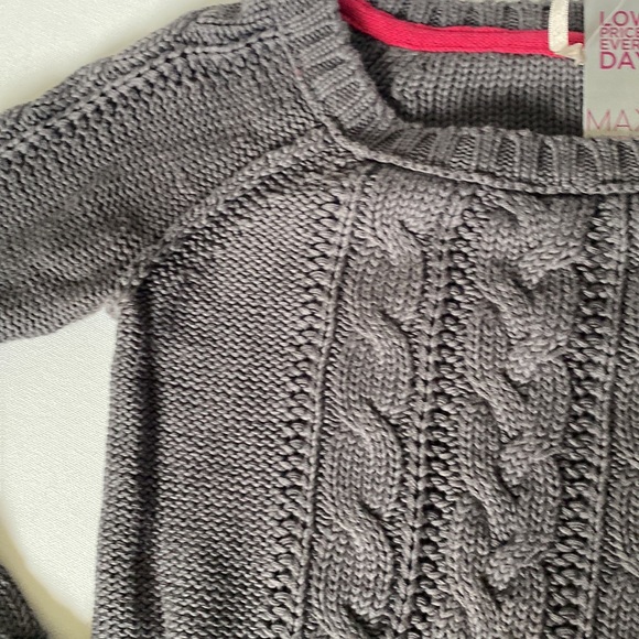 NWT Max Rave Gray Pullover Sweater - Picture 3 of 4